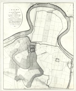 Allersma-地図Apken 1822 作： Andries van Apken